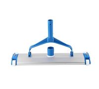 Aurikall Cabezal de aspiradora para Piscina de 18 Pulgadas con Cepillo, Accesorio de aspiradora de aleación de Aluminio para succión de Suciedad