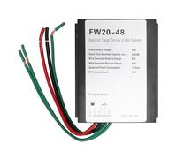Aurikall Controlador de Carga de turbina eólica para generador de 2000 W, Control automático de Carga de batería MPPT 48 V, Resistente al Agua IP67 con frenado y protección