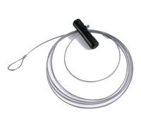 Aurilis - Cable de Acero antirrobo de 3 m para portabicicletas
