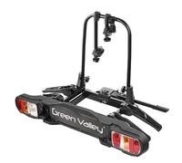 Aurilis Ride Simple - Portabicicletas Trasero para 2 Bicicletas