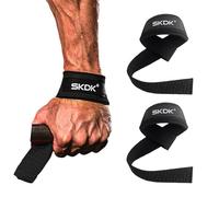 Auriselle 2 Piezas de Ayudas para Tracción, Entrenamiento de Fuerza Correas de Levantamiento Mujeres Hombres (Acolchadas) Ayudas Antideslizantes Poignées de Fitness para Entrenamiento de Fuerza, Yoga