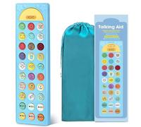 AURIVEE Dispositivo CAA para Autismo, Herramienta de Comunicación No Verbal con 6 Botones Programables y Volumen Ajustable. para Terapia del Habla y Rehabilitación de Adultos/Niños