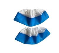 AURMOO 100x Cubrezapatos, Shoe Covers, CPE+PP Cubrezapatos Desechables