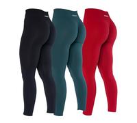 AUROLA Dream Collection - Leggings de Entrenamiento para Mujer, Cintura Alta, sin Costuras, para Correr, Gimnasio, Fitness, Mallas Deportivas, Small