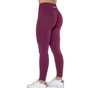 AUROLA Dream Collection - Leggings de Entrenamiento para Mujer, Cintura Alta, sin Costuras, para Correr, Gimnasio, Fitness, Mallas Deportivas, Magenta, Medium