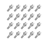AUROLYNNE 20pcs M12 x 1,25 Tornillo Rueda 9817024580 Para Berlingo C3 C4 C5 C6 Xsara Jumper Xsara Picasso 206 207 308 407 508 DS3 DS4 DS5