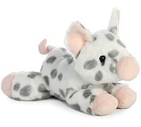 Aurora, 31743, Mini Flopsies Spotted Piglet, 20 cm, Peluche, Blanco