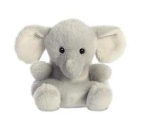 Aurora, 33476, Palm Pals Stomps Elefante, 13cm, Juguete Suave, Gris