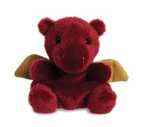 Aurora World Aurora, 33535, Palm Pals Aidan The Dragon, 13 cm, Peluche, marrón, Color Maroon