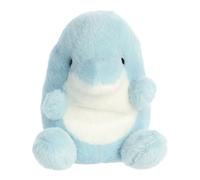 Aurora, 33684, Palm Pals Clicks delfín, Peluche, Azul, 13cm