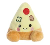 Aurora, 33688, Palm Pals Peppa Pizza, Peluche, marrón y Amarillo, 13cm