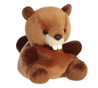 AURORA 33898 Palm Pals - Oso castor resistente, 13 cm, juguete suave, marrón