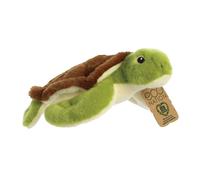 Aurora, 35018, Eco Nation, Turtle, 10.5In, Soft Toy, Green & Brown