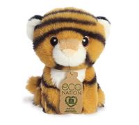 Aurora, 35066, Eco Nation Mini Tigre, 13cm, Peluche, Multicolor