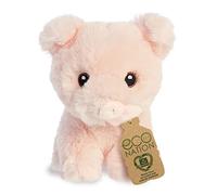 Aurora, 35075, Eco Nation Mini Cerdo, 13cm, Peluche, Rosa