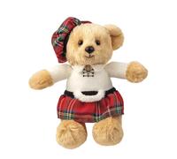 AURORA, 60321 - Oso de Peluche escocés, 8 Pulgadas, Juguete Suave, Multicolor