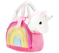 AURORA, 61171, Fancy Pal, Rainbow Unicorn, 8In, Soft Toy, Multi-Coloured & World