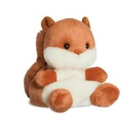 Aurora, 61352, Palm Pals Nibbles Squirrel, 13cm, Peluche, Marrón y Beige