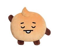 Aurora, 61446, BT21 Official Merchandise, SHOOKY Mini Baby Cushion, Peluche, marrón