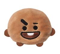 Aurora World-Aurora, 61509, BT21 SHOOKY Palm PAL, 13cm, Peluche ecológico, Marrón, Color Brown