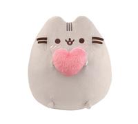AURORA, 61572 Pusheen - Juguete Suave con corazón, Gris, 22,9 cm