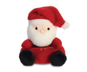 AURORA, 99131, Palm Pals Santa Claus, 15 cm, Juguete Suave, Rojo y Blanco
