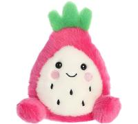 Aurora® Adorable animal de peluche Palm Pals™ Rhys Dragon Fruit™, juego de bolsillo, diversión coleccionable, color rosa, 5 pulgadas