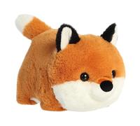 Aurora® Adorable animal de peluche Spudsters™ Fitz Red Fox™, forma redonda que hace que los abrazos sean reconfortantes para niños de todas las edades y adultos amantes de los animales, 10 pulgadas