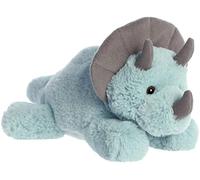 Aurora Adorable Flopsie Triceratops - Animal de peluche, facilidad para jugar, compañeros intemporales, color azul, 12 pulgadas