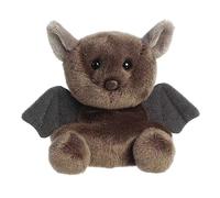 Aurora® Adorable Palm Pals™ Luna Bat™ Animal de peluche, juego de bolsillo, diversión coleccionable, marrón, 5 pulgadas