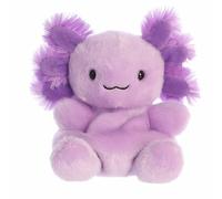 Aurora® Adorable Palm Pals™ Xavier Purple Axolotl™ Animal de Peluche, Divertido Peluche Coleccionable para niños y Adultos coleccionistas, Decorar Habitaciones y Regalos de cumpleaños