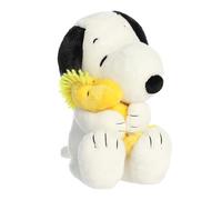 Aurora Adorable Peanuts Big Hugs Snoopy & Woodstock Animal de Peluche, Juguetes con Licencia Oficial para Todos los Fans de Snoopy, Regalo nostálgico para Adultos y Celebraciones de cumpleaños, 12