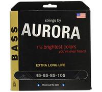 Aurora aurbb-45 Premium Color bajo de 5 cuerdas, negro, 45 - 105