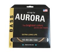 Aurora aurgldb40 - 100 Premium Color bajo de 5 cuerdas, oro, 40 - 100