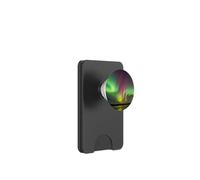 Aurora Borealis - Agarre para teléfono con escena de la naturaleza de las luces del norte PopSockets PopWallet para MagSafe