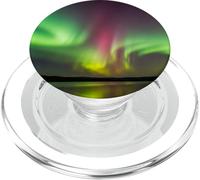 Aurora Borealis - Agarre para teléfono con escena de la naturaleza de las luces del norte PopSockets PopGrip para MagSafe