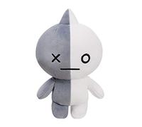 Aurora BT21 Official Merchandise, Van Soft Toy, Medium, 61323, Gris y Blanco, Gris y Blanco