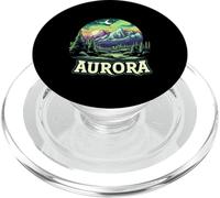 Aurora Colorado Rock Mountains CO Esquí Invierno Denver Nieve PopSockets PopGrip para MagSafe
