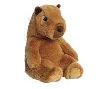 Aurora® Cozy Sluuumpy™ Da Capybara™ Animal de peluche, compañeros reconfortantes para un sueño maravilloso, perfecto para la hora de dormir, siestas y niños de todas las edades, marrón, 15 pulgadas