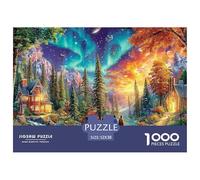 Aurora Fantasy Juego De Puzzle En Familia Una Tormenta De Color Y Desafío - El Regalo Original Que Hará Inolvidable Tu Navidad, Recomendado para +14 52x38cm/1000pcs