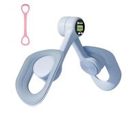 Aurora Glaze Pelvic Floor Trainer, Aurora Pelvic Floor Exerciser with Upgrade Smart Screen Display Count, 360° Rotation, TPE Non Anti Slip Design, for Back Shoulder Arm Leg Workout (Blue)