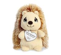 Aurora® Inspirational Precious Moments™ - Animal de peluche de erizo con pinchos, recuerdos preciados, comodidad duradera, color marrón, 7.5 pulgadas