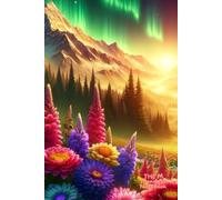 Aurora Landmarks: Size 6" x 9" (365 lined pages) Hard Cover Notebook