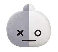 Aurora Merchandise 61347 - Cojín de Peluche con diseño de Furgoneta, Color Gris y Blanco