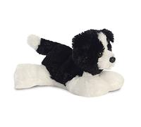 Aurora Mini Flopsie Cami Border Collie, Color Negro y Blanco (31717)