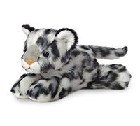 Aurora Minipeluche de Leopardo de Las Nieves estirado World 31367 de 20 cm