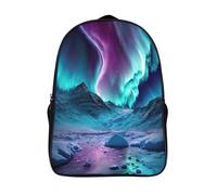 aurora mochila escolar impresos en 3d iceberg informal grande mochila alta capacidad mochilas ligeras 2 compartimento-16,para niños y niñas safari de senderismo