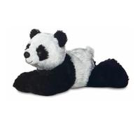 Aurora Mundo, Panda de Peluche, colección Mini Flopsie, Color Black and White, 21 cm (0060012756)
