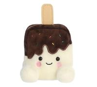 Aurora, Palm Pals Dolce Ice Cream Bar 33939, Doudou 12,7 cm, blanco y marrón