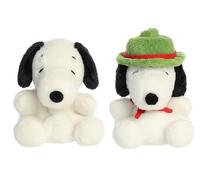 Aurora Paquete de 2 peluches de Peanuts de 5 pulgadas, Snoopy y Scout Snoopy